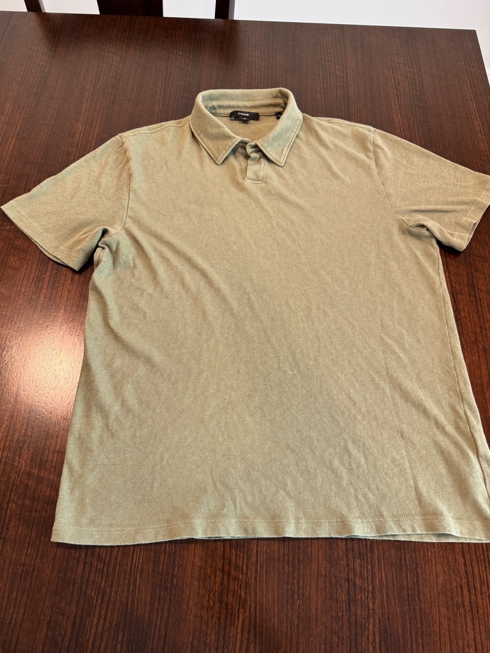Vince Men's Polo in Olive